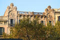 Elaborate building. Barcelona, Spain.