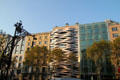 Passeig de Gràcia streetscape. Barcelona, Spain.