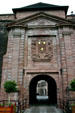 Porte de Brisach city gate. Belfort, France.