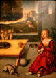 Melancholia by Lucas Cranach the Elder in Unterlinden Museum. Colmar, France.