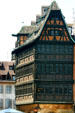 Carved half-timbered Maison Kammerzell. Strasbourg, France.