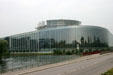 Overview of Palais de l'Europe. Strasbourg, France.