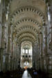 Basilique Ste-Madeleine start of a route to Santiago de Compostella was founded by St Bernard. Vézelay, France.