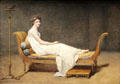 Madame Récamier painting by Jacques-Louis David at Louvre Museum. Paris, France.