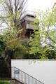 Old mill building atop Montmartre. Paris, France.