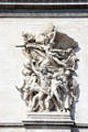 Le Départ de 1792 sculpture by François Rude on Arc du Triomphe. Paris, France.