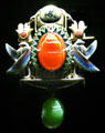 Egyptian revival brooch by Émile Philippe at Museum of Decorative Arts. Paris, France.