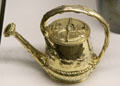 Gilded silver watering can by Lucien Hirtz, et al at Museum of Decorative Arts. Paris, France.