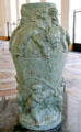 Ceramic vase with mascarons & putti by Isidore de Rudder at Petit Palace Museum. Paris, France.