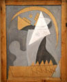 Figure painting by Pablo Picasso at Picasso Museum. Paris, France.