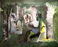 Déjeuner sur l'herbe after Manet painting by Pablo Picasso at Picasso Museum. Paris, France.