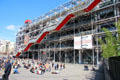 Georges Pompidou Center a museum of modern art. Paris, France.