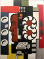 Composition of hands & hats painting by Fernand Léger at Georges Pompidou Center. Paris, France.
