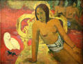 Vairumati painting by Paul Gauguin at Musée d'Orsay. Paris, France.