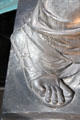 Foot of Liberty Enlightening the World by Frédéric Auguste Bartholdi at Arts et Metiers Museum. Paris, France.