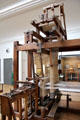 Loom for shaped fabrics by Jacques Vaucanson at Arts et Metiers Museum. Paris, France.