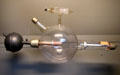 X-ray tube at Arts et Metiers Museum. Paris, France.