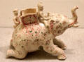 Vietnamese ceramic elephant at Guimet Museum. Paris, France