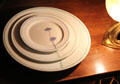 Maxim's table place setting at Maxim's Art Nouveau Collection 1900. Paris, France.
