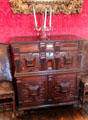 Chest which belonged to Hugo at Maison de Victor Hugo. Paris, France.