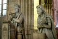Monument of Louis XVI & Marie-Antionette at St-Denis Basilica. St Denis, France