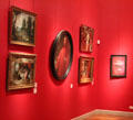 Gallery at Museum of Fine Arts of Rennes. Rennes, France.