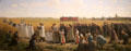 Procession blessing wheat in Artois painting by Jules Breton at Arras Fine Art Museum. Arras, France.