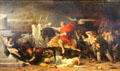 Caesar, horrors of war painting by Adolphe Yvon at Arras Fine Art Museum. Arras, France.