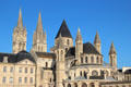 Romanesque abbey church of Saint-Étienne. Caen, France.