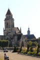 Église Saint-Étienne-le-Vieux de Caen near Caen city hall. Caen, France.