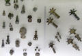 Pins in Merovingian style at Museum of Normandy. Caen, France.