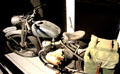 German military motorcycle at Caen Memorial. Caen, France.