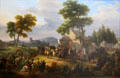 Henri IV bringing food into besieged Paris painting by Guillaume-Frédéric Ronmy at Rouen Museum of Fine Arts. Rouen, France