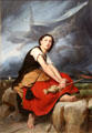 Joan of Arc listening to her voices painting by Léon François Bénouville at Rouen Museum of Fine Arts. Rouen, France