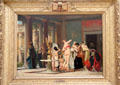 After the Bath painting by Gustave-Clarence-Rodolphe Boulanger at Angers Fine Arts Museum. Angers, France.