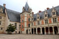 Louis XII Gothic wing at Blois Chateau. Blois, France.