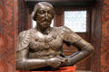 François I silver bust from Paris at Blois Chateau. Blois, France.
