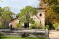 Art gallery area at Chaumont-Sur-Loire. France.