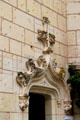 Renaissance arch detail at Chateau D'Ussé. Ussé, France.
