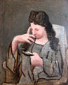 Woman Reading painting by Pablo Picasso at Picasso Museum. Antibes, France