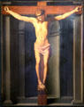 Crucifixion painting by Bronzino at Nice Fine Arts Museum. Nice, France.