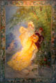 Le Domino Jaune painting by Jules Cheret at Nice Fine Arts Museum. Nice, France.