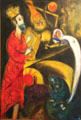 King David painting by Marc Chagall at Chagall Museum. Nice, France.