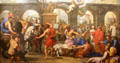 Flagellation of St Gervais painting by Eustache Le Sueur & Thomas Goussé at Beaux-Arts Museum. Lyon, France.
