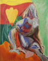 Niobe painting by André Masson at Beaux-Arts Museum. Lyon, France.