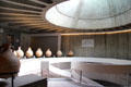 Entrance hall of Gallo Roman Museum & Theatre. Lyon, France.