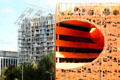 Ycone housing tower & Les Salins offices in orange. Lyon, France.