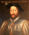 Portrait of François I of France at Museum of European and Mediterranean Civilisations. Marseille, France.