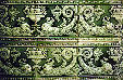 Tiles at Cycladic Art Museum, Athens. Greece.