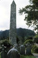 Round Tower at Glendalough. Ireland